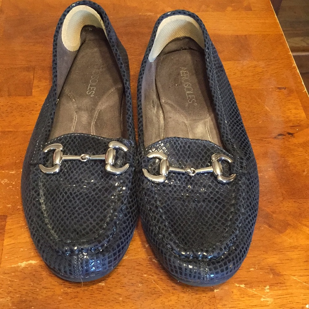 Aerosoles Blue Loafers